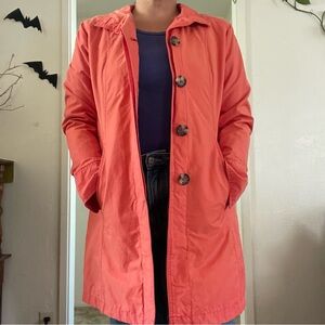 Bright Orange Trenchcoat
